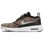 Nike Air Max Thea Ultra Flyknit Daugiaspalviai Moteri&scaron;ki Kedai Daugiaspalvis Ry&scaron;kiai Raudonas Vilkolapis Pilkas Juodas 881175-600 38.5