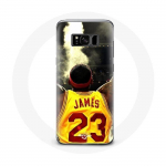 Coque pour Samsung Galaxy S8 plus Lebron James Joueur de Basketball