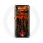 Coque pour Huawei P20 Stranger Things Saison 4 Affiche Art Equipages de la Nouvelle Th&eacute;orie