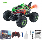 2,4 GHz nuotolinio valdymo pultelis Automobiliai Monster Shark RC Automobiliai Elektriniai sunkvežimiai Kaskadininkų transporto priemonės Garso &Scaron;viesos Pur&scaron;kiamieji žaislai berniukams Vaikai Vaikai Dovana