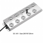 Pramoninis purk&scaron;tuvas ultragarso rūko formuotojas difuzorius Fogger oro drėkintuvas fontanas tvenkinys purk&scaron;tuvas &scaron;iltnamio hidroponika 10 Head