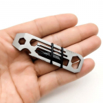 Gadgets Outdoor Gear Camping Supplies Butelių atidarytuvas Daugiafunkcis įrankis viduje 6 kampų veržliarakčio vairuotojas wrench