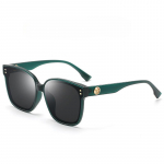 Madingi akiniai nuo saulės moterims, kvadratiniai dideli rėmeliai, ryžių nagai, metaliniai dekoratyviniai akiniai, internetinės įžymybės to paties stiliaus nailoniniai akiniai nuo saulės UV400