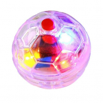 Žaislas naminiams gyvūnėliams permatomas interaktyvus plastikinis naminių kačių &scaron;unų &scaron;vytintis kamuoliukas, skirtas