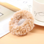 1 kompiuterio plaukų kilpos elastinės plaukų juostelės moterims arba mergaičių plaukų priedai kava