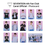 SEVENTEEN Fanų klubo Carat 4-os kadencijos prekės Oficiali fotonuotrauka KPOP Full Set