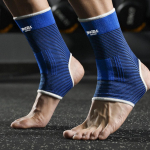 2 poros megztų sportinių kulk&scaron;nies apsaugų, skirtų lauko sportui, fitnesui, krep&scaron;iniui, labai elastingos, kvėpuojančios apsauginės priemonės #467560 juoda
