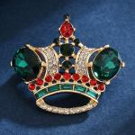 Moterų karūnos cirkonio sagės, aksesuarai, kri&scaron;tolo mados, vintažiniai, auk&scaron;tos kokybės tiara papuo&scaron;alai, sagės, segtukai, drabužių ženkleliai, dovanos