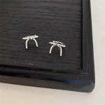 1 pora kaspinėlių auskarų, saldus ausies manžetas moterims, mergaitėms, vestuvių vakarėliui, puikūs papuo&scaron;alai, dovana