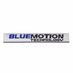 Metalinis BLUEMOTION automobilio sparno &scaron;oninio ženklelio galinės bagažinės emblemos lipdukas, skirtas VV V 2