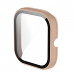 PC + grūdinto stiklo ekrano apsauga, skirta Huami Amazfit GTS 2 Mini Protective Case Shell Cover For Amazfit GTS 2 Mini juoda