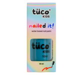 Tuco&reg; Kids Water Based Safe Nail Polish for girls | Easy to Peel Off| Play Safe with Chemical Free Nails for Daughters | Pack of 1x10ml | Blue