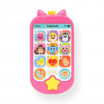 Pinkfong i&scaron;&scaron;okantis i&scaron;manusis telefonas, dviejų plan&scaron;etinių kompiuterių rinkinys