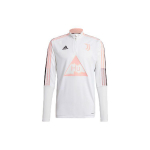 Adidas X Pharrell Williams Juventus Hu Tr Sportinis džemperis su užtrauktuku iki pusės ir stovinčia apykakle vyrams vir&scaron;ūnės baltas juodas GK7824 S