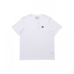 Adidas Originalus Trefoil Essential mar&scaron;kinėlis trumpomis rankovėmis Vyri&scaron;ki vir&scaron;utiniai drabužiai Baltas DN8024 XL