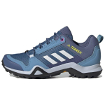 Adidas Terrex AX3 GTX Audinys Kvėpuojantis Žemi Lauko Funkcionalūs Batai Moteri&scaron;ki Batai Mėlyni Balti FX4691 36