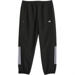 Adidas Originals Skateboarding Gatsele Klasikinė Sporto Serija Spalvų Blokas Dryžuotos Laisvos Megztos Kelnės Vyri&scaron;kos Kelnės Juodos Baltos JC5172 M