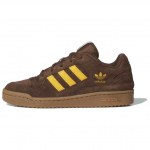 adidas Forum Low CL Rudos Spalvos Naudoti Geltoni Unisex Sportbačiai Guminis Padas JI3274 40⅔