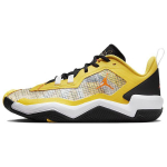 Jordan One Take 4 PF Madingi Universalūs Smūgius Sugeriantys Patvarūs Žemi Krep&scaron;inio Batai Vyri&scaron;ki Snikeriai Oranžiniai Juodi DO7192-700 43