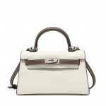 Kar&scaron;tas Antros Kartos Be Pūkų Tikros Odos Rankinė Auk&scaron;tos Klasės Mados Moteri&scaron;ka Mini Rankinė Su Tekstūra Tote Rankinė 22x7x15cm