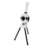 Badmintono padavimo ma&scaron;ina Ne&scaron;iojamas automatinis kamuoliukų padavimo įrenginys pradedančiųjų treniruotėms