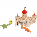 Montessori statybinių kaladėlių rinkiniai Pilis Krovimo statybinės kaladėlės Žaislai vaikams Kalėdinės dovanos &bdquo;Pasidaryk pats&ldquo; Loginis ir kūrybi&scaron;kas žaislas