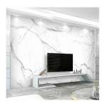 3d Sienos Freska Moden Baltas Marmuras Tapetai Svetainė TV Sofa Paprastas Namų Dekoras Abstraktūs Tapetai 200 cm(W) x 140 cm(H)