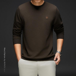 Rudens ir žiemos nauji vyri&scaron;ki megztiniai su apvaliu kaklu Viską atitinkantys megztiniai Vyri&scaron;ki &scaron;ilti, ilgi &bdquo;Jons&ldquo; vir&scaron;utiniai apatiniai mar&scaron;kinėliai, vyri&scaron;ki vir&scaron;utiniai drabužiai XXXXL