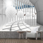 Tapetai Nuotrauka Abstraktus Geometrinis Erdvė 3d Stereo Sienų Freska Svetainės Miegamojo Tapetai Namų Dekoravimas 200 cm(W) x 140 cm(H)