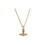 Vivienne Westwood Mažas Orbita Vidutinio Dydžio 3D Saturno Pakabukas Karoliai Moteri&scaron;ki karoliai Auksiniai 63020097R001 Box