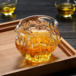 Japoni&scaron;ko stiliaus stikliniai arbatos sieteliai ąsotis Kar&scaron;čiui atsparus plaktas Kung Fu Chahai Kūrybingi Phnom Penh arbatos indai Skaidri arbatos puodelis 260ml