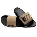 NIKE OFFCOURT Vyri&scaron;kos &scaron;lepetės, Laisvalaikio avalynė DQ9624-004 44 chaki/juoda