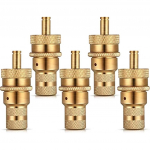 Automatinis padangų defliatorių rinkinys Žalvarinis automobilių padangų defliatorių rinkinys 6-30 PSI Reguliuojamas padangų defliatoriaus vožtuvas, skirtas visureigiui Jeep motociklui automobiliniam sunkvežimiui keturračiui RV