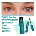 1 PC New Extension Lengthening Eye Mascara Black Blash Mascara Eye Black Plonas storas riesimas formuojantis natūralų makiažą laikantis Nesitepantis juodas akis juodas 1Pcs