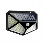 100 LED saulės &scaron;viesos apsauga lauko saulės sieninė lempa PIR judesio jutiklio lempa vandeniui atspari saulės &scaron;viesa, skirta sodo dekoravimui 1Pcs