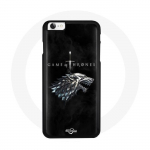 Coque pour Iphone 8 Game of Thrones Saison 8 Le Tr&ocirc;ne de Fer La maison Stark Logo L'hiver arrive