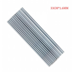 Žemos temperatūros aliuminio suvirinimo viela 2 mm 1,6 mm 3,2 mm aliuminio suvirinimo viela 33CM*1.6mm