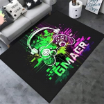 Žaidimų kilimėlis berniukų kambariui Žaidėjų kilimėlis su valdikliu dizaino kilimas žaidimų kambario dekorui Neslystantis skalbimo ma&scaron;inos kilimėlis 40 x60cm