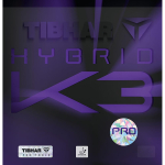 TIBHAR Stalo teniso guma Hybrid K3 PRO TJR176-RAUDONA (Raudona/LL/Vyri&scaron;ka, Moteri&scaron;ka, Jaunuolių) raudona
