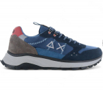 SUN68 Fire & Camping - Herren Sneakers Schuhe Blau Z45130-07 ORIGINAL EU 44 mėlyna
