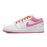 Air Jordan 1 Low GS Pinksicle Vaikams Sportbačiai Balti Saugos Oranžiniai DR9498-168 40