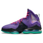 Nike LeBron 19 EP Violetinės Žalios Vyri&scaron;ki Sportbačiai Rožiniai Juodi DC9340-500 40.5