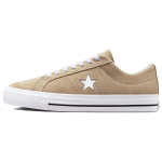 Converse One Star Pro Suede žemi Nomad Khaki Unisex sportbačiai Rudo, juodo, balto atspalvių A00941C 35