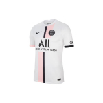 Nike Paris Saint-Germain i&scaron;vykos trumpomis rankovėmis treniruočių mar&scaron;kinėliai 21-22 m. sezonas Vyri&scaron;ki sportiniai mar&scaron;kinėliai Balti CV7902-101 M