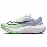 Nike Zoom Fly 5 Balti Žali Mėlyni Vyri&scaron;ki Bėgimo Bateliai Racer-Blue Juodi DM8968-101 40.5
