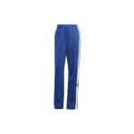 Adidas Originals Adibreak megztos sportinės kelnės su kontrastingomis juostelėmis ir elastine juosta Moteri&scaron;kos kelnės Tamsiai mėlynos IP0619 XS