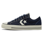 Converse Star Player 76 Neslystantys Patvarūs Žemi Skate Batai Unisex Sportbačiai Džinsų Mėlynumo A05185C 35