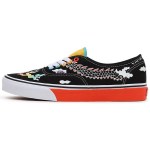 Vans Authentic Classic Laisvalaikio Batai Su Drakono Spaudiniu Žemi Batai Riedlentėms Unisex Sportbačiai Juodi Daugiaspalviai VN0A5KRDATB 40.5