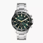 Fossil Bannon Multifunction Nerūdijančio Plieno Vyri&scaron;kas Laikrodis BQ2492 sidabras