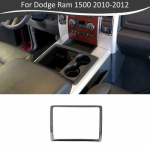 2010-2012 Dodge Ram 1500 Gear Shift Cup Holder Cover Trim Bezel For Dodge Ram 1500 | Carbon Fiber | 1 Year Manufacturer Warranty | Easy tallation